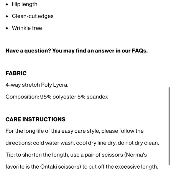 Norma Kamali Black Long Sleeve Blouse - Picture 7 of 7